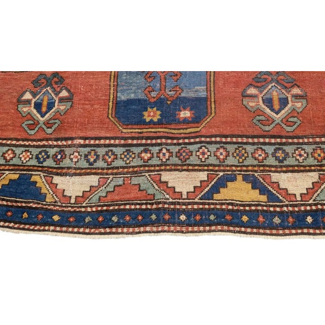 Antique Kazak Rug 5'3'' x 7'2'' For Sale In New York - Image 6 of 11
