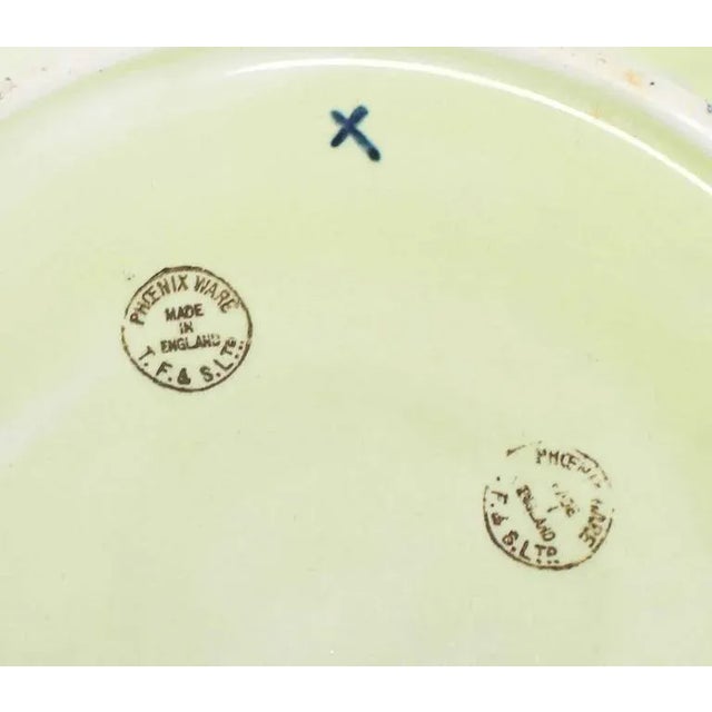 Vintage Mid Century English Hand Decorated Bowl For Sale - Image 6 of 8