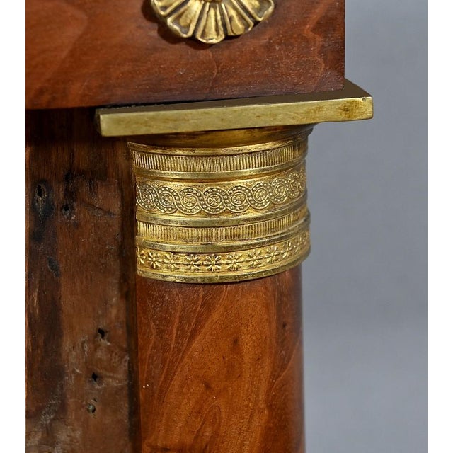 Wood Empire Mahogany Fireplace Screen, Early 19th Century For Sale - Image 7 of 15