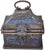 Mid 20th Century Hand-Engraved Calligraphy-Patterned Brass Keepsake W/ Handle For Sale - Image 4 of 13