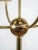 Gold Brass and Opal Globe Floor Lamp, Germany, 1970s For Sale - Image 8 of 11