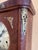 Antique German Inlaid French Style Box Wall Clock 8 Day With Westminster Chime For Sale - Image 10 of 11