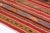 Mid 20th Century Traditional Striped Kilim For Sale - Image 4 of 10