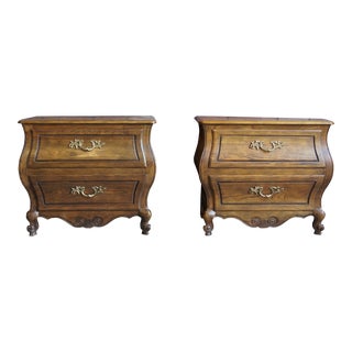 Baker Country French Nightstands For Sale