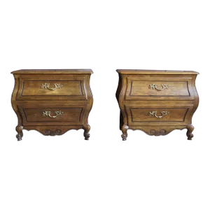 Baker Country French Nightstands