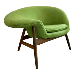 Original 1950s Hans Olsen Fried Egg Chair , Unmarked