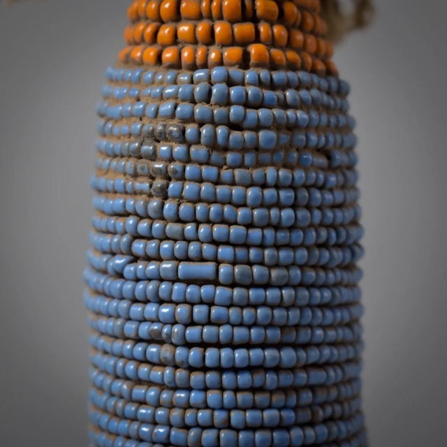 Early 20th Century Early 20th Century Original Namchi Namji Beaded Fertility Doll Cameroon For Sale - Image 5 of 9