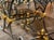 Early 20th Century ﻿ French Steel and Bronze Bakers Tables With Original Grey Marble Tops For Sale - Image 5 of 10