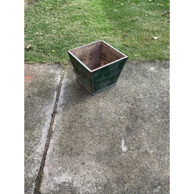 Green Pine Box, 1940s For Sale - Image 4 of 6
