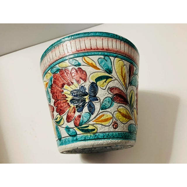 1950’s Italian Pottery Planter For Sale In Boston - Image 6 of 8