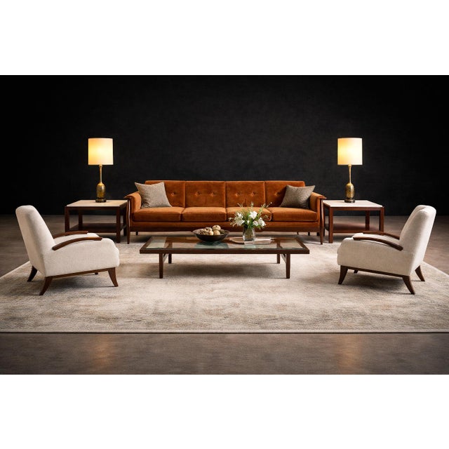 A study in restraint and cultural translation, the “Canoa” sofa by Liceu de Artes e Ofícios distills Brazilian modernism...