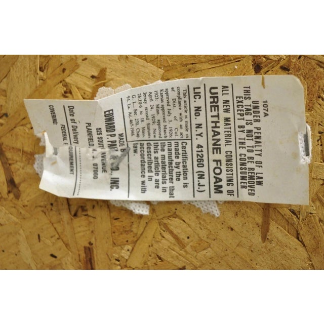 Vintage Italian Hollywood Regency White Metal Rope Floral Vanity Bench Stool For Sale - Image 10 of 11