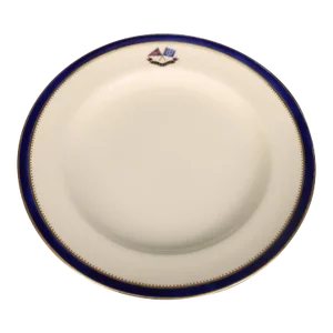 Flagship Luncheon Plate J. Pierpont Morgan’s Personal Dinnerware, circa 1890