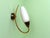 Vintage White Opaline Glass Wall Sconce, 1990s For Sale - Image 12 of 12