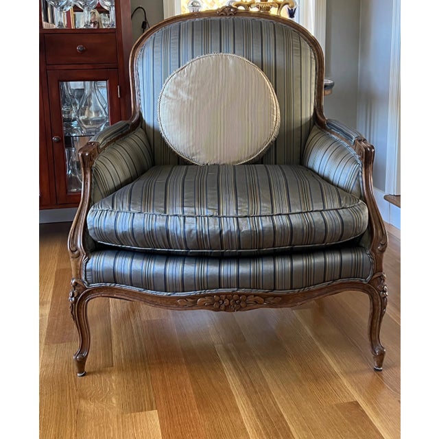 2010s O.Henry House Custom Louis XVI Style Chair For Sale - Image 5 of 9