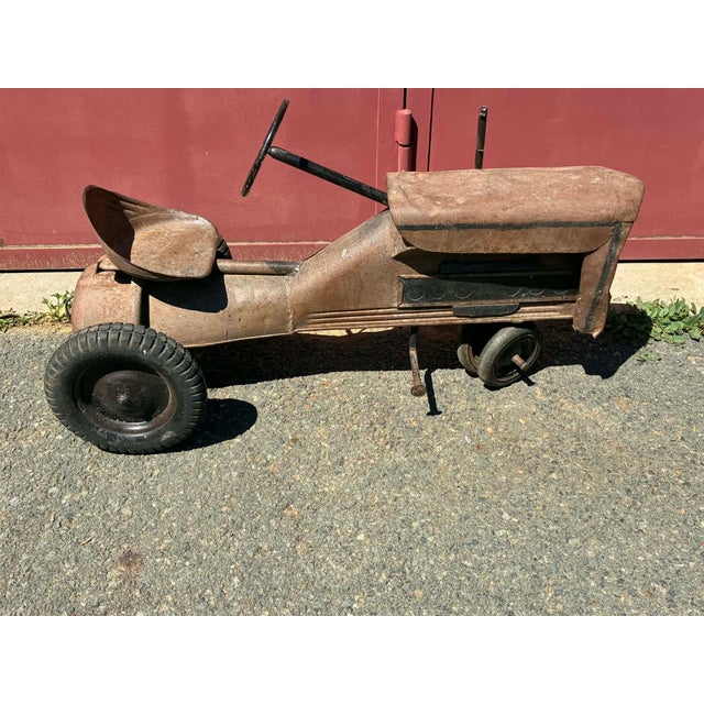 1930s Miniature Tractor Children's Toy For Sale - Image 5 of 6