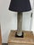 2010s Restoration Hardware 19th Century Zinc Column Table Lamp For Sale - Image 5 of 12