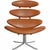 Corona Chair in Cognac Leather from Erik Jørgensen For Sale - Image 16 of 16