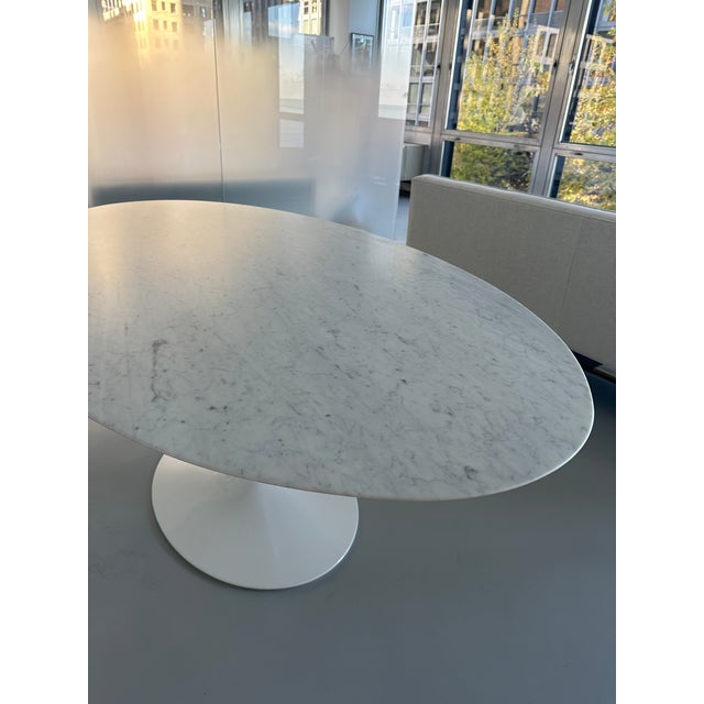 Saarinen Oval Dining Table Chairish