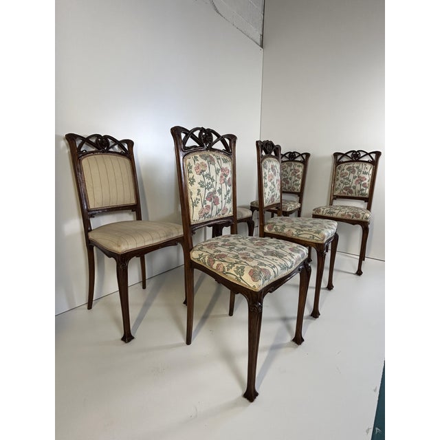 The chairs have a certificate of authenticity from the Valabrega Archives in Turin. This piece has an attribution mark, I...