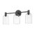 Drawing inspiration from antique glass bottles, a cloche-like shade in clear glass showcases a single bulb nested at the...