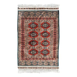 Small Vintage Pakistani Rug from Bobyrugs, 1980s For Sale