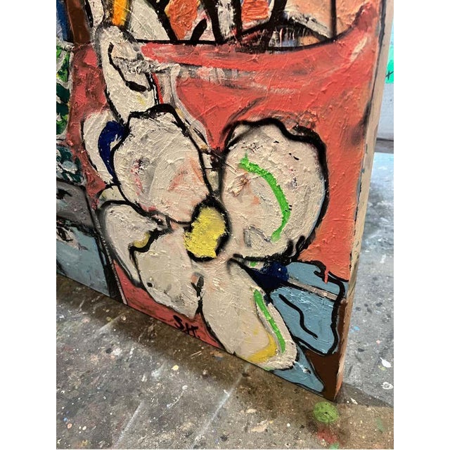 Scott Harper Mixed Media Painting titled “M83” 40 x 60 2024 For Sale - Image 11 of 11