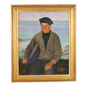 Painting of a Young Sailor by Alexander Warshawsky (1887-1945)