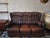 Chesterfield 3-Seater Sofa in Chestnut-Coloured Leather For Sale - Image 10 of 18