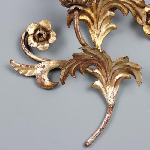 Gold Wall Lights, Set of 2 For Sale - Image 8 of 10