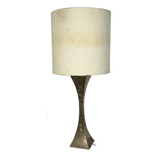 Vintage Grillo and Montagna Pyramid Table Lamp, 1970s For Sale