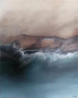 Jacques Trichet, Horizon 5, 2021, Oil on Canvas