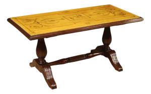 Italian Coffee Table with Marble Top, 1960s