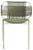 Olive Cielo Stacking Chair by Sebastian Herkner For Sale