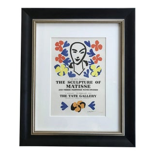 1968 Matisse Lithograph 46 From Art in Posters Framed For Sale