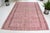 1950s Mid 20th Century Pink Tribal Handknotted Wool Carpet For Sale - Image 5 of 10