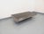 1970s Vintage Coffee Table in Brushed Aluminum and Black Laminate, 1970s For Sale - Image 5 of 18