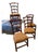 Pulaski Carved Mahogany Dining Chairs With Custom Upholstered Seats For Sale