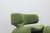 1960s Jinn Armchairs and Ottoman by Olivier Mourgue for Airborne, 1965, Set of 4 For Sale - Image 5 of 6