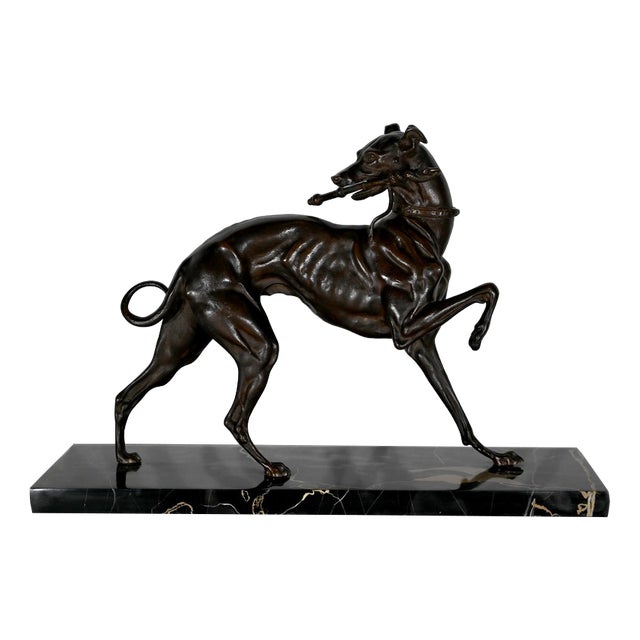 Le Lévrier, Late 1800s, Cast Iron For Sale