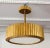 Bespoke Giltwood Hand-Carved Fixture in the Art Deco Manner For Sale - Image 9 of 9