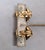 Metal Vintage Signed Givenchy Modernist Goldtone Clip Earrings-2 Pieces For Sale - Image 7 of 8