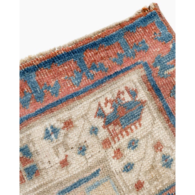 Vintage Heriz Runner 3' X 14'7 For Sale - Image 13 of 16