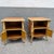 French Provincial Vintage French Provincial Style Burl Wood Bombe Nightstands - A Pair For Sale - Image 3 of 12