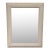 Made Goods Sabine Mirror in Sand Finish For Sale