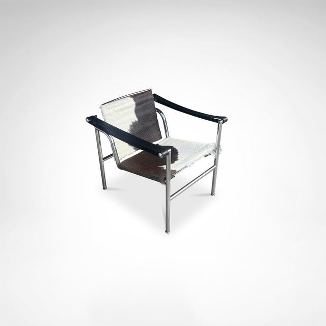 1980s LC1 Ponyskin Armchair by Le Corbusier for Cassina, 1980s For Sale - Image 5 of 10