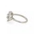 Material: platinum Measurement: 0.48" across x 0.48" wide x 0.23" high Diamond: 0.40ct G VS1 Ring size: 4.5 Weight: 3.7...