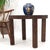 Mid-Century Modern Mid-Century Modern Faux Bamboo Round Side Occasional Table For Sale - Image 3 of 13