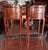 1950s Louis XV Style Drum-Shaped Bedside Tables in Cherrywood and Marquetry, 1950s, Set of 2 For Sale - Image 5 of 6