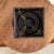 Vintage Patinated Cast Iron Campagna Style Fluted Rim Square Base Garden Urn For Sale - Image 10 of 12
